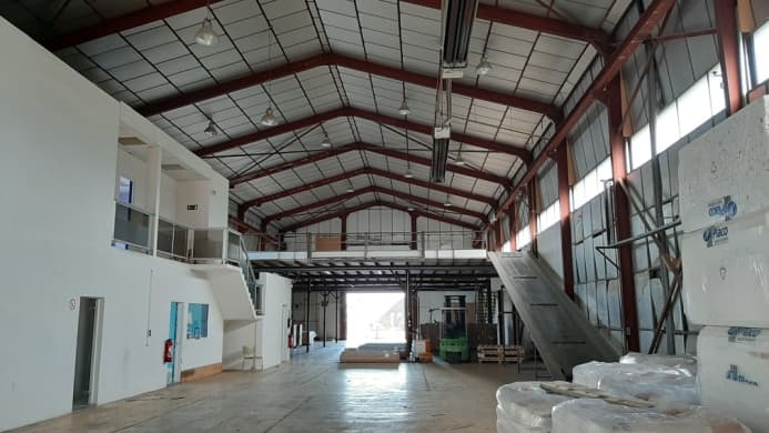 Création mezzanine mini-foot
